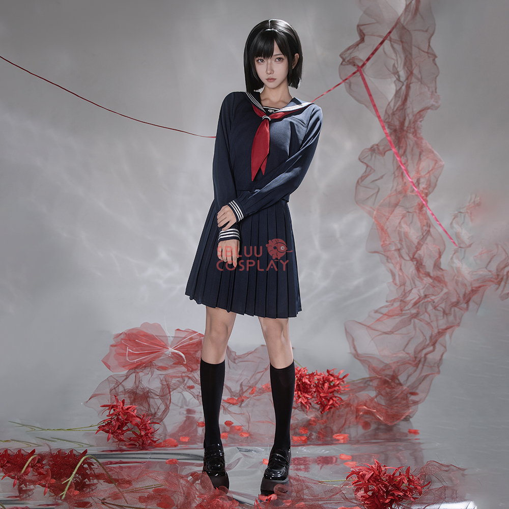 Shimizu Hinako Cosplay Costume - Embroidery Uniform ulasan dan harga