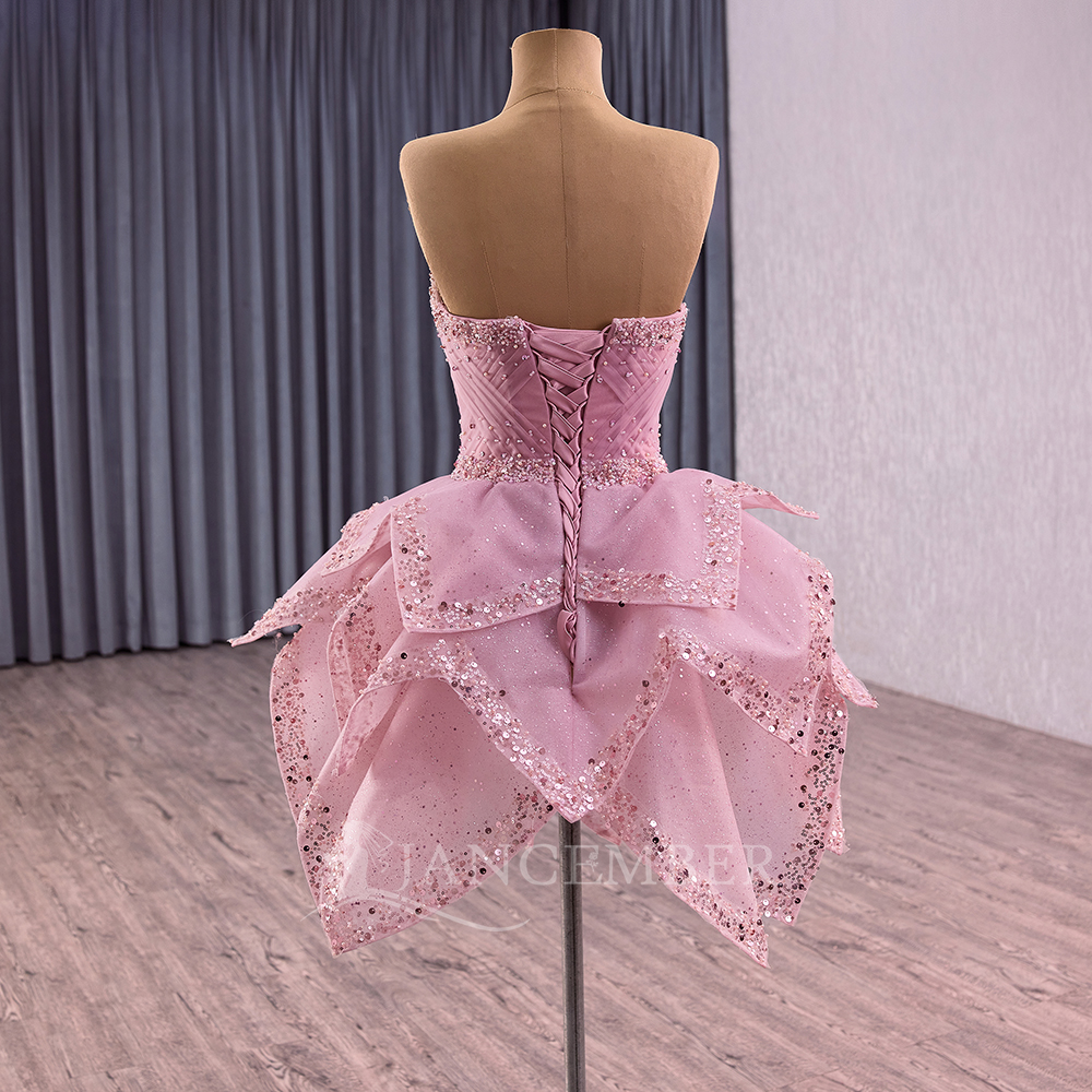 Luxury Ball Gown Quinceanera D - Embroidery Removal ulasan dan harga