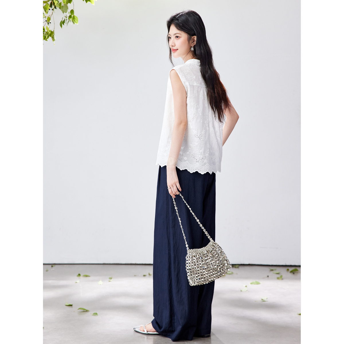 VIMLY Chinese Style Two Piece  - Embroidery Uniform ulasan dan harga