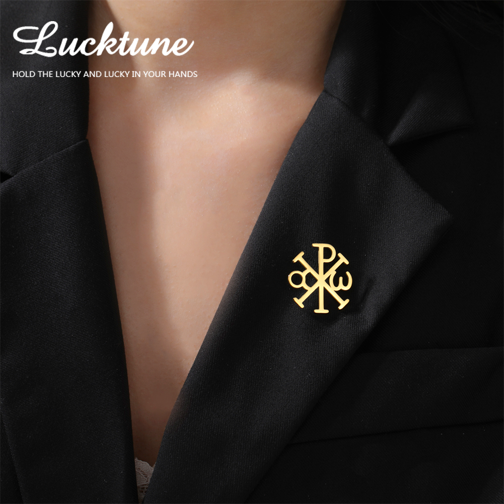 Lucktune Chi-Rho Alpha Omega B - Embroidery Alpha ulasan dan harga
