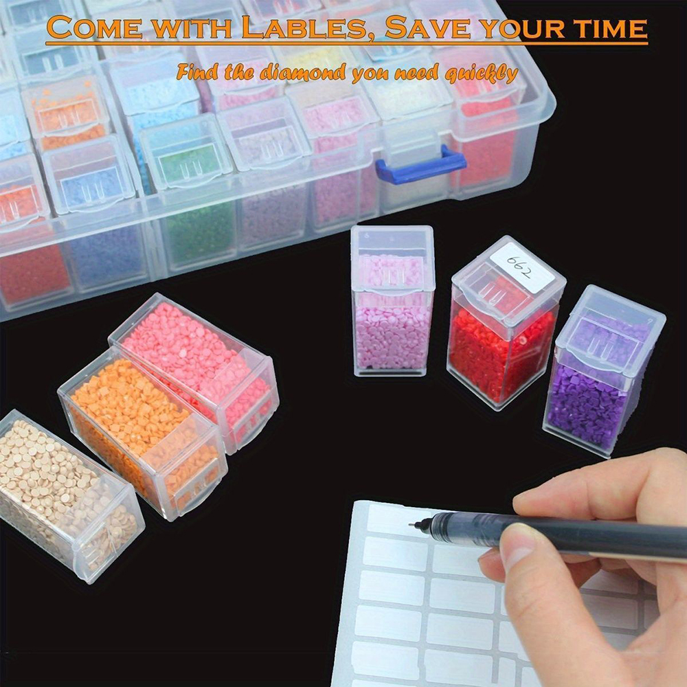 Square Plastic Diamond Paintin - Embroidery Tools ulasan dan harga