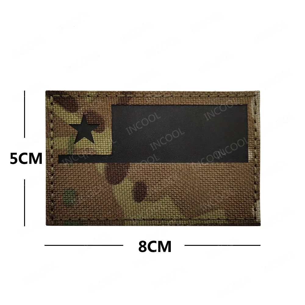 Reflective Flag Patches USA Sp - Embroidery Uk ulasan dan harga