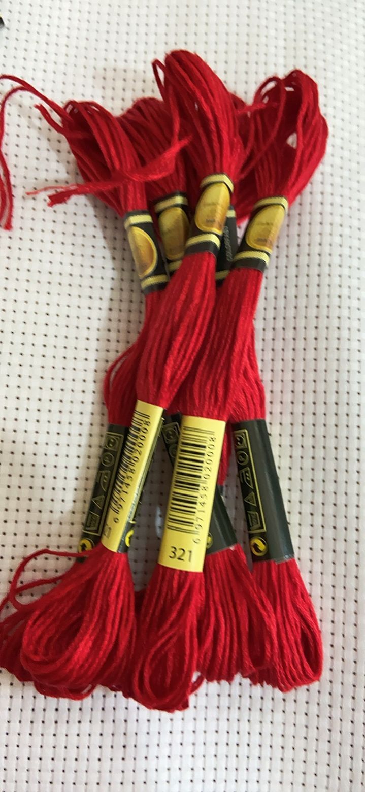 10PCS/LOL Set Cross Stitch Thr - Dmc Floss Set ulasan dan harga