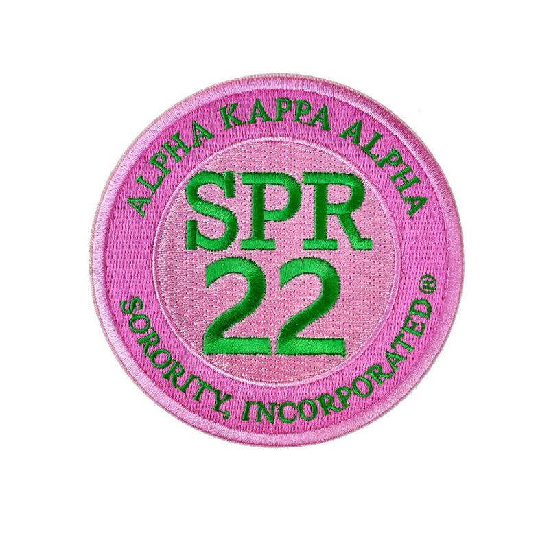 4 INCH Round Pink and Green AK - Embroidery Alpha ulasan dan harga