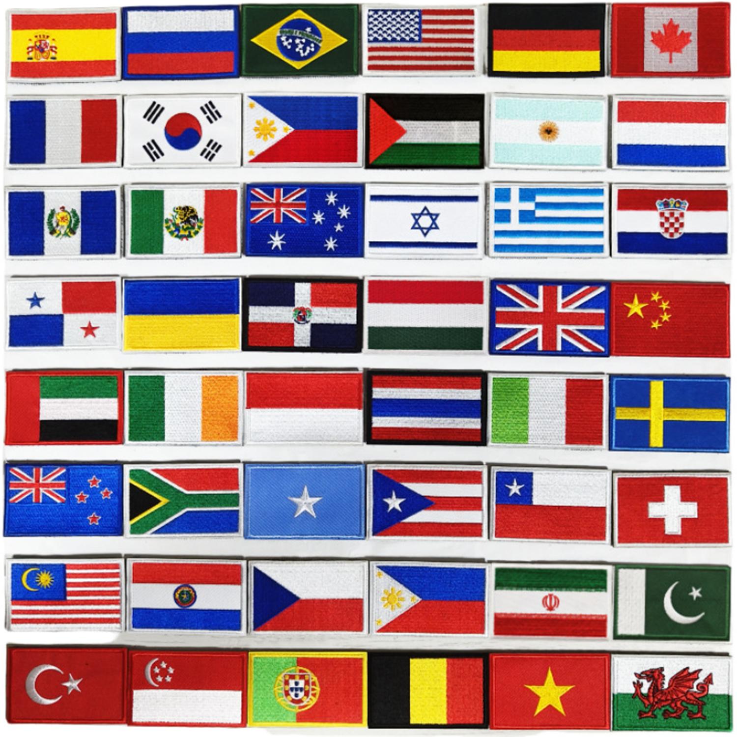 Embroidery Flag Patch US UK Ca - Embroidery Uk ulasan dan harga