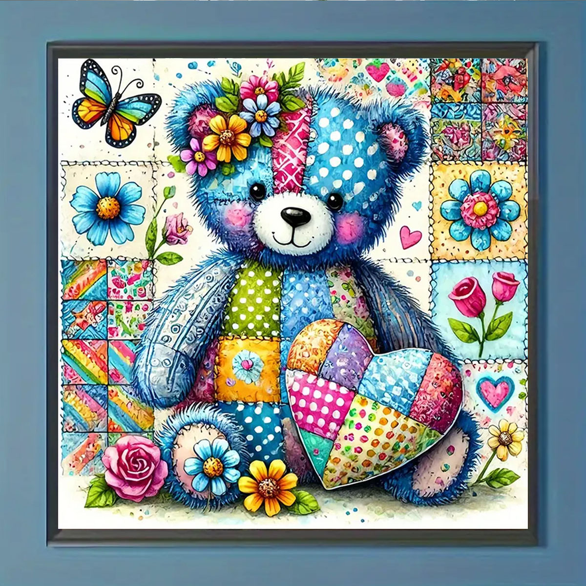 5D Diamond Painting Set, Color - Embroidery H&M ulasan dan harga