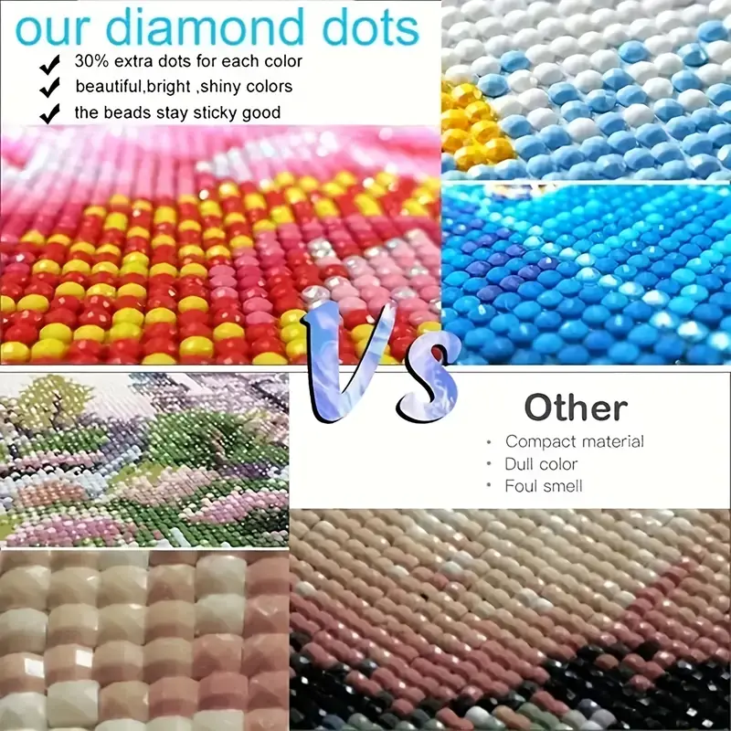 5D Diamond Painting Set, Color - Embroidery H&M ulasan dan harga